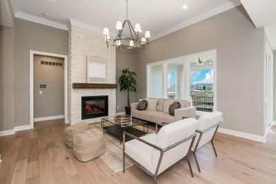 RODROCK HOMES' SAGE RANCH FLOOR PLAN. PICTURES ARE OF A PREVIOUS MODEL AND MAY CONTAIN UPGRADES. | Image 1