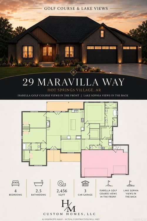 29 Maravilla Way, Hot Springs Village, AR, 71909-7985 | Card Image