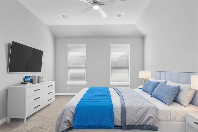This photo is for illustrative purposes only and is not to be considered an exact replica of the finished home. Rendering does not match the finished product in terms of features, colors, landscaping, etc. Pricing, specifications, square footage and materials are subject to change at any time and without notice. | Image 8