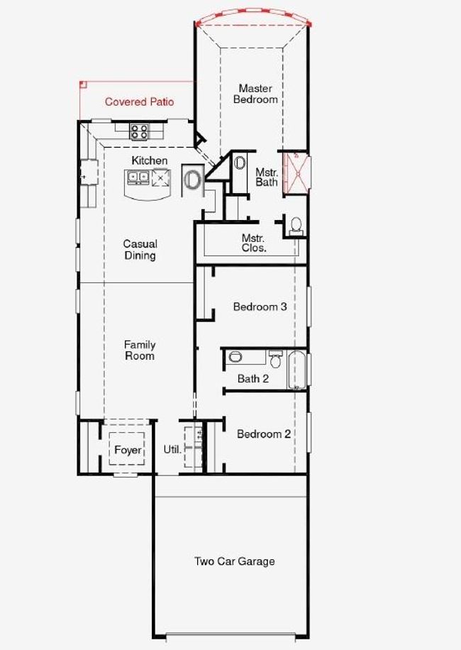 28818 Bobcat Run Dr, House other with 3 bedrooms, 2 bathrooms and 2 parking in New Caney TX | Image 27