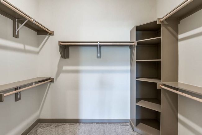 Walk in closet with carpet flooring | Image 13