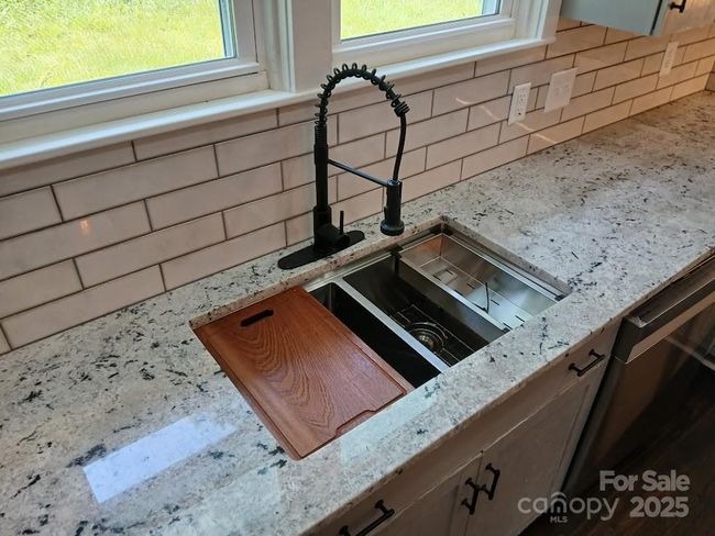 Stainless Steel Workstation sink with Basin Rack, Colander and Wooden Cutting Board | Image 17