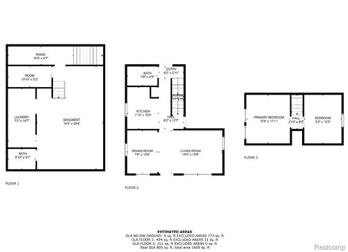 3260 Kenwood St, Ferndale, MI, 48220-1133 | Card Image