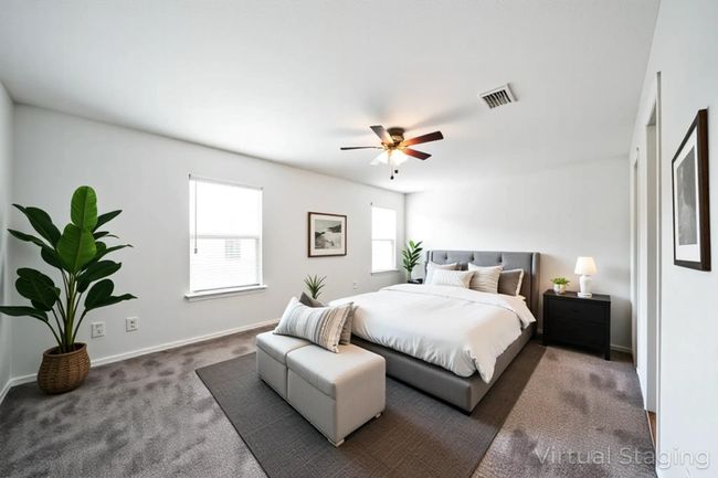 staged spacious primary bedroom | Image 29