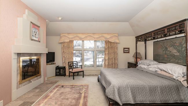 see thru gas fireplace in Primary Suite | Image 27
