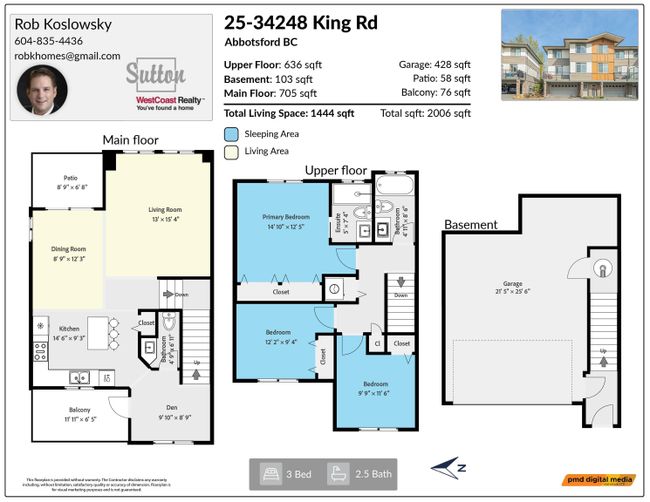 25 - 34248 King Road, Townhouse with 3 bedrooms, 2 bathrooms and 2 parking in Abbotsford BC | Image 33