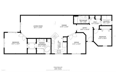 Floor Plan w/measurements | Image 2