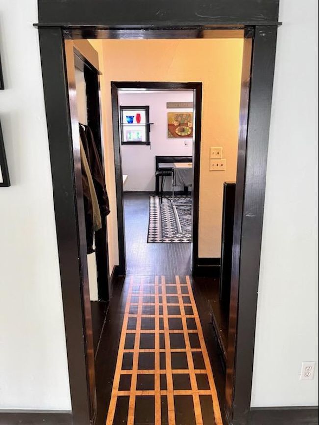 There is a remodeled 3/4 bath off of the dining room. | Image 10