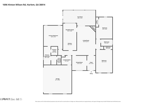 1696 Hinton Wilson Rd, Harlem, GA, 30814-4002 | Card Image