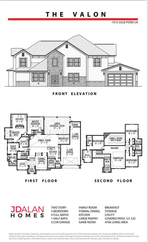 7315 Julie Pond Ln, Spring, TX, 77389-2887 | Card Image