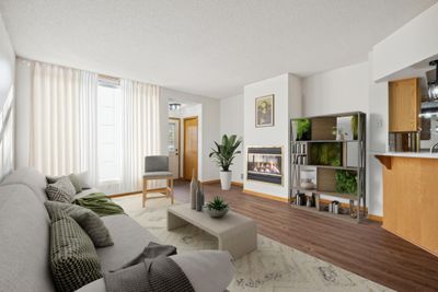 Virtual staging gives you a great idea of how cool the living room can look | Image 3