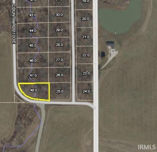 lot # 48 Co Rd 1100 E, Huntingburg, IN, 47542 | Card Image