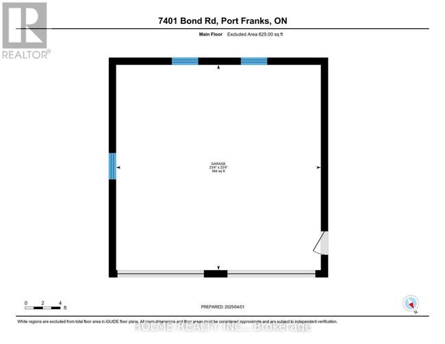 7401 Bond Rd, House other with 3 bedrooms, 2 bathrooms and 10 parking in Port Franks ON | Image 28