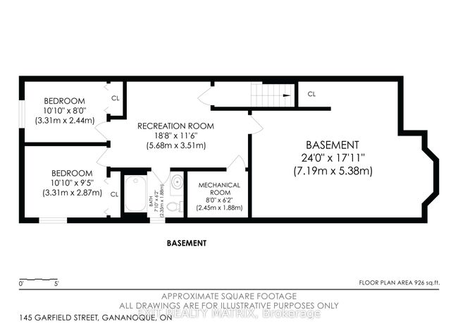 145 Garfield St, House other with 4 bedrooms, 3 bathrooms and 4 parking in Gananoque ON | Image 36