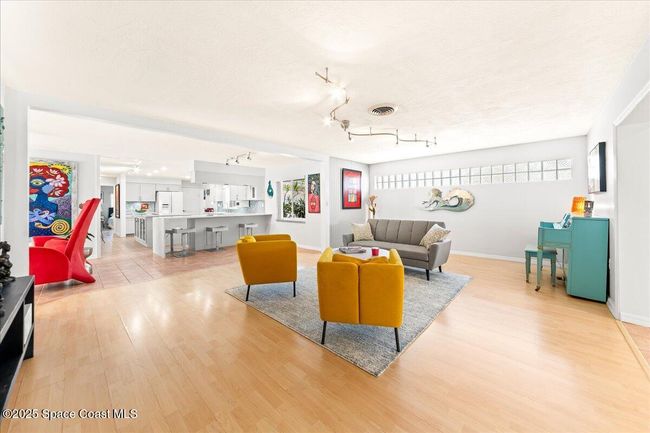 Great Room opens onto the Kitchen, Dining, and Pool, Yard, Dock | Image 16