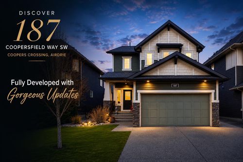187 Coopersfield Way Sw, Airdrie, AB, T4B4K6 | Card Image