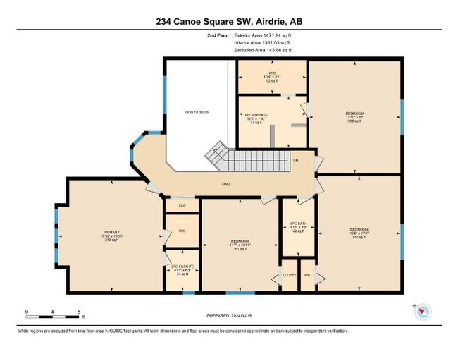 234 Canoe Square Sw, Home with 6 bedrooms, 4 bathrooms and 6 parking in Airdrie AB | Image 42