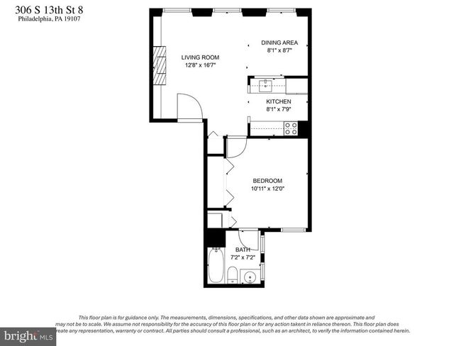 APT-8 - 306 S 13 Th St, Condo with 1 bedrooms, 1 bathrooms and null parking in PHILADELPHIA PA | Image 23