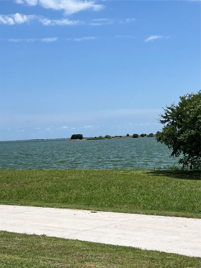 Lake Ray Hubbard views and walking path just across the road. | Image 14
