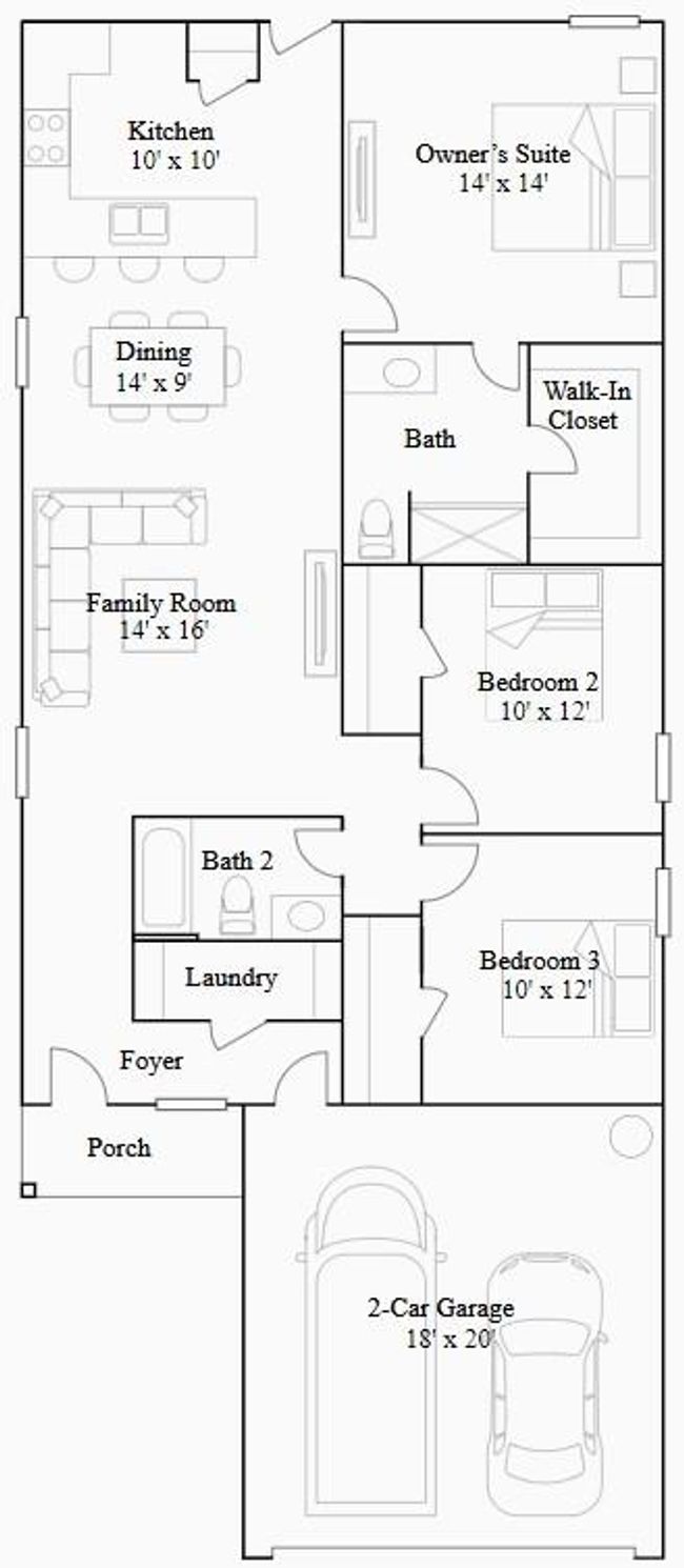 1123 Rustic Willow Dr, House other with 3 bedrooms, 2 bathrooms and 2 parking in Beasley TX | Image 10