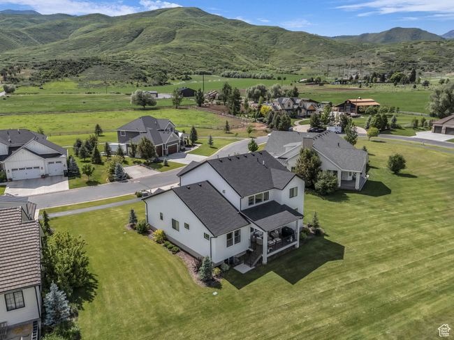 Aerial perspective of suburban area with mountains | Image 58