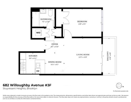 3f-682 Willoughby Ave, Brooklyn, NY, 11206-6904 | Card Image