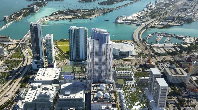UNIT-909 - 851 Ne 1 St Ave, Condo with 3 bedrooms, 3 bathrooms and null parking in Miami FL | Image 21