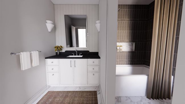 Photos are renderings from interior designer, home is currently under construction. As a rendering not all final finishes will match representation in rendering. Inquire with agent for final selected finishes. | Image 18