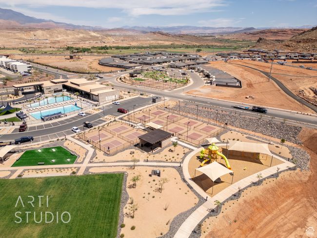 Aerial view with a mountain view | Image 55