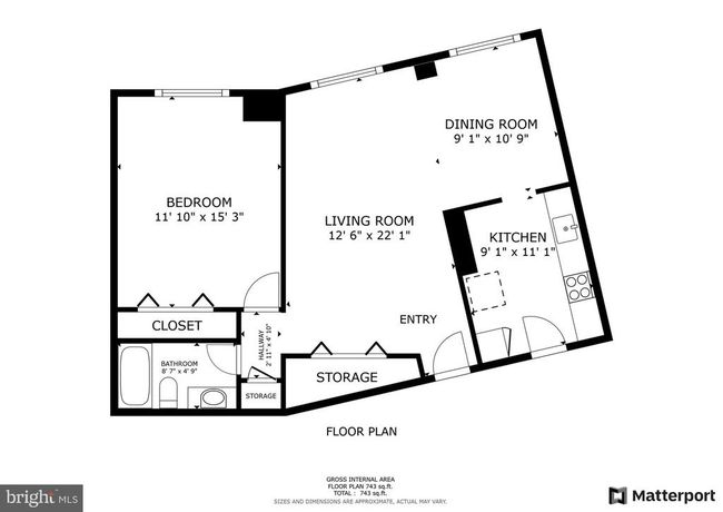 APT-411-B - 1121 University Blvd W, Home with 1 bedrooms, 1 bathrooms and null parking in SILVER SPRING MD | Image 30