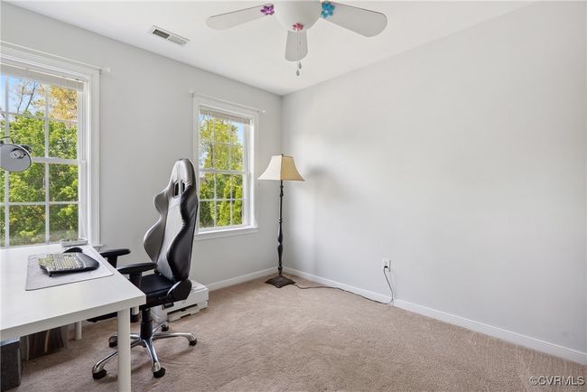 Bedroom #3 currently used as an office but has a large closet | Image 37