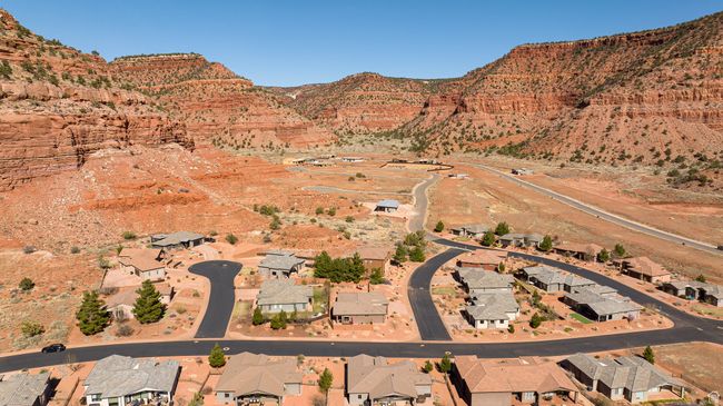 Aerial view with a residential view and a mountain view | Image 49