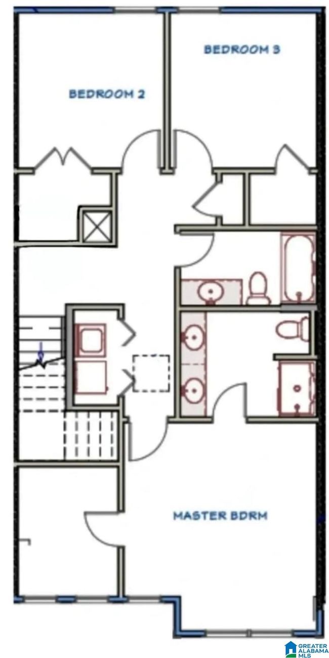 22120 Cove Ln, Townhouse with 3 bedrooms, 3 bathrooms and null parking in Mc Calla AL | Image 5
