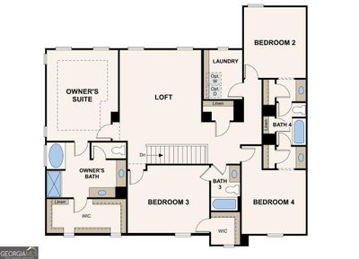 LOT-60 - 7135 Ellorie Drive, House other with 5 bedrooms, 4 bathrooms and null parking in Dawsonville GA | Image 2