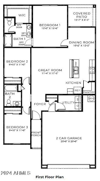 5571 E Arctic Lane, House other with 3 bedrooms, 2 bathrooms and null parking in San Tan Valley AZ | Image 2