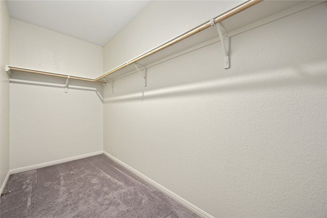 Spacious closet featuring carpet | Image 25