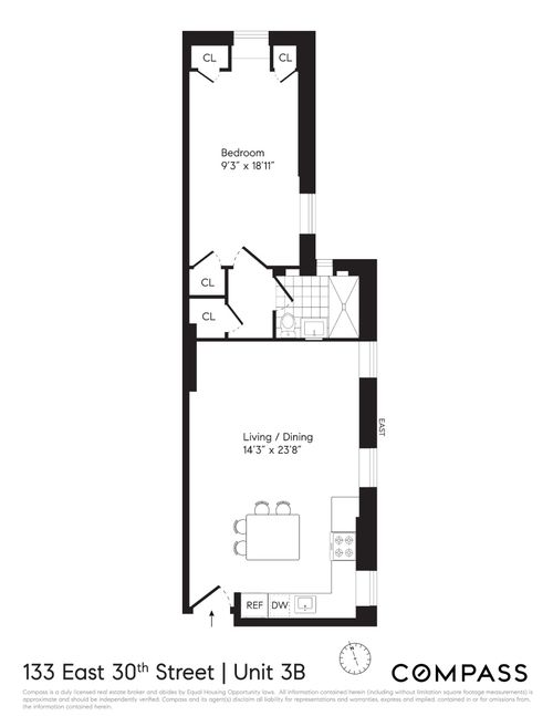 3b-133 E 30th St, New York, NY, 10016-7358 | Card Image