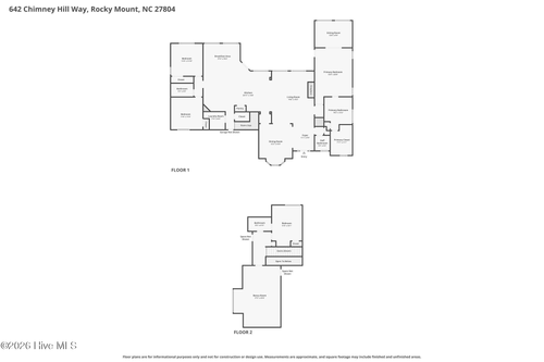 642 Chimney Hill Way, Rocky Mount, NC, 27804-7461 | Card Image