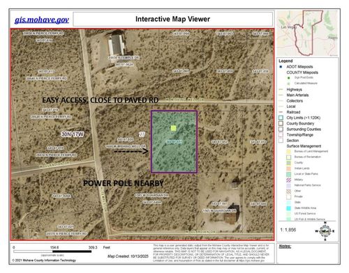 1580 W Wishing Well Dr, Meadview, AZ, 86444 | Card Image