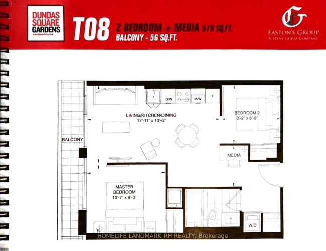 1118 - 251 Jarvis St, Condo with 2 bedrooms, 1 bathrooms and null parking in Toronto ON | Image 10