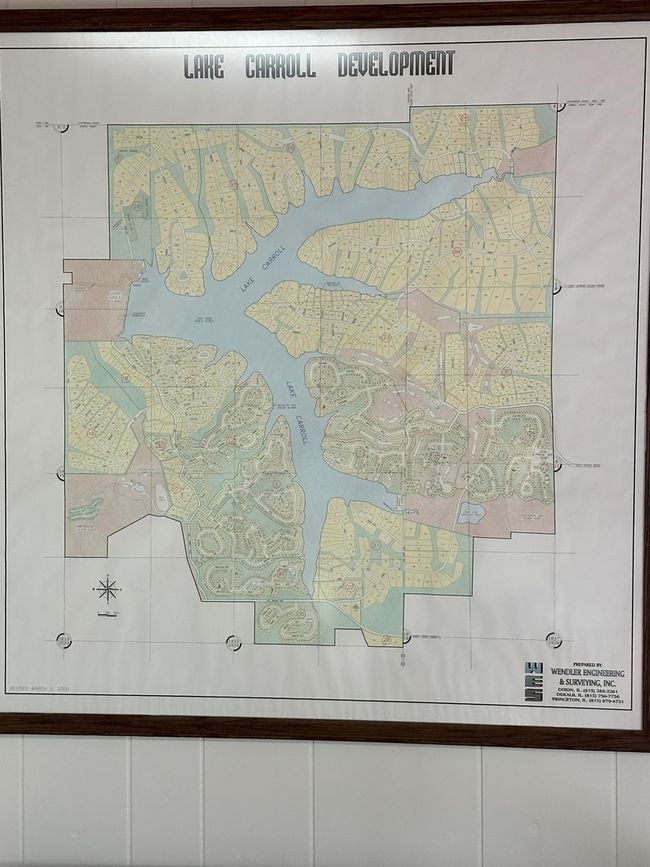 Map of Lake Carroll. | Image 50