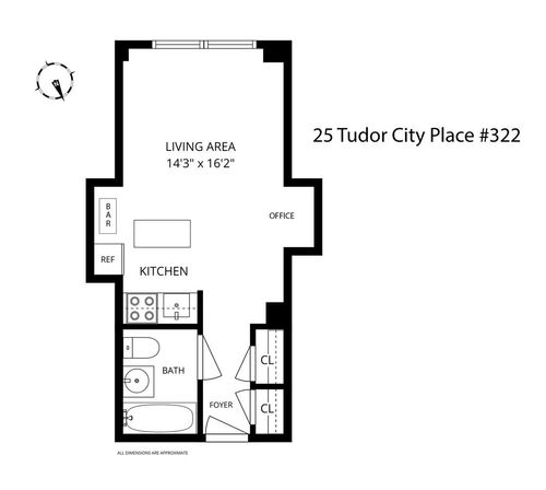 322-25 Tudor City Pl, New York, NY, 10017-6821 | Card Image