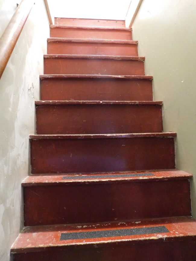 Stairs to attic space are steep. | Image 33
