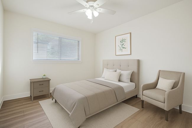 Virtually staged bedroom | Image 9