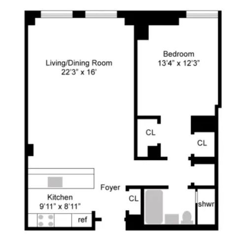 9-d-1 Hanson Pl, Brooklyn, NY, 11217 | Card Image