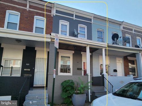 719 N Curley St, BALTIMORE, MD, 21205-2717 | Card Image