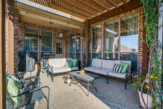 View of patio with outdoor lounge area and a pergola | Image 28