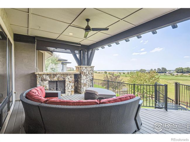 Large, lower level patio with spiral staircase. Wired for a hot tub. | Image 36