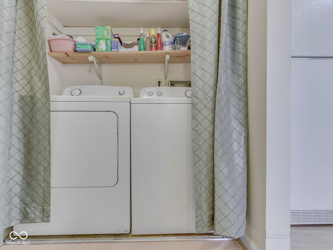 Laundry closet - washer and dryer will stay with home | Image 21