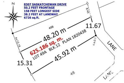 8307 Saskatchewan Dr Nw, Home with 0 bedrooms, 0 bathrooms and null parking in Edmonton AB | Image 1